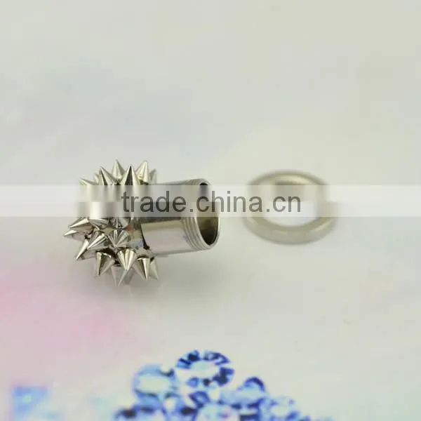 TP011402 China supplier surgical steel body jewelry extender cool spike ear piercing