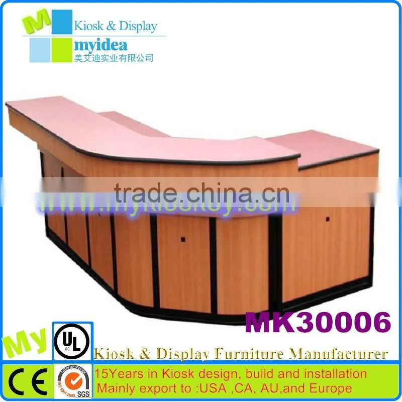 China fashion mini bar counter design,phone store bar tables