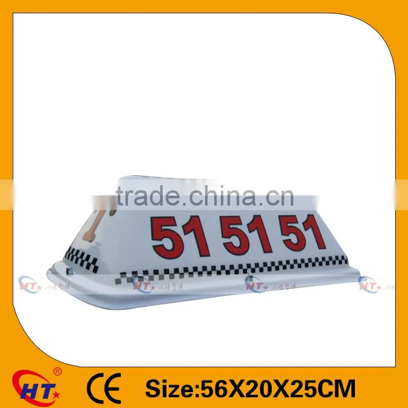 Small size led taxi top advertising