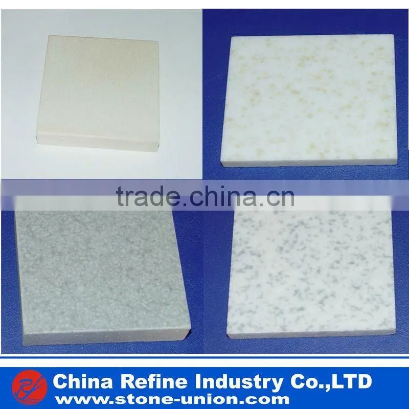 China red man-made stone tile