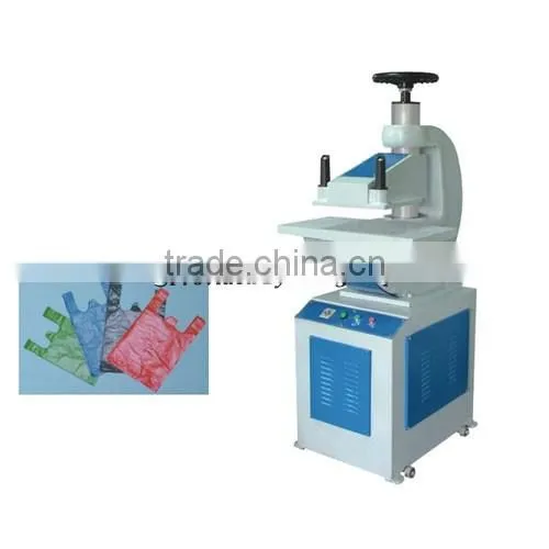 Hydraulic T-shirt Bag Punching Machine