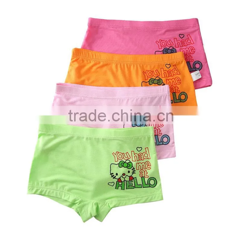 2015 Plus Size Softwear Child Underwear comfortable Pure Cotton Underwear