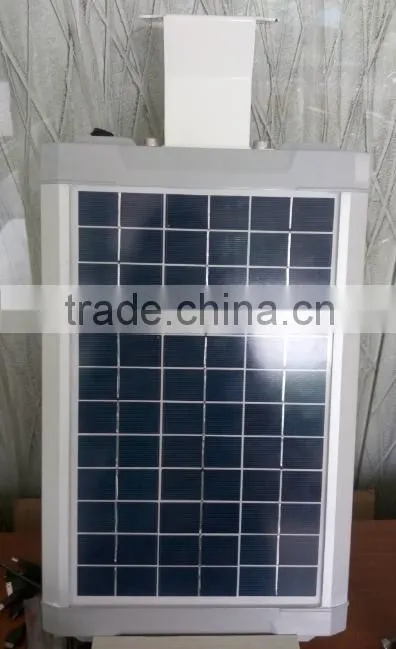 2015 new design 25W LED; 50W solar cell, All in one Solar Motion Street Lighting
