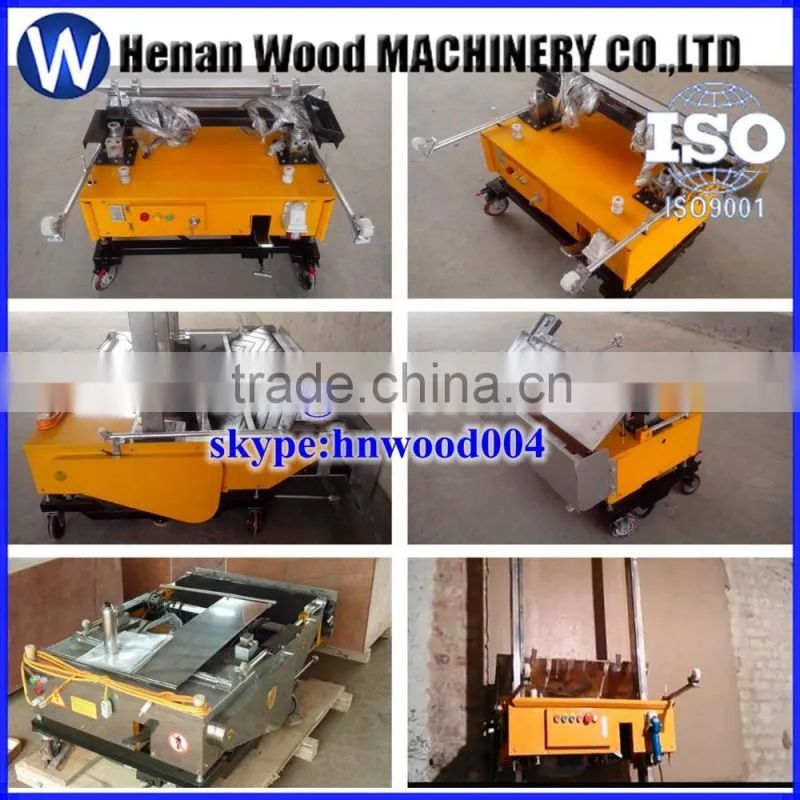Wood machinery competitive the price of the machine plaster walls