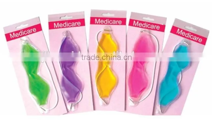 Ice Beads Cooling Gel Face Mask / Gel Beads Hot Cold Massage Face Mask