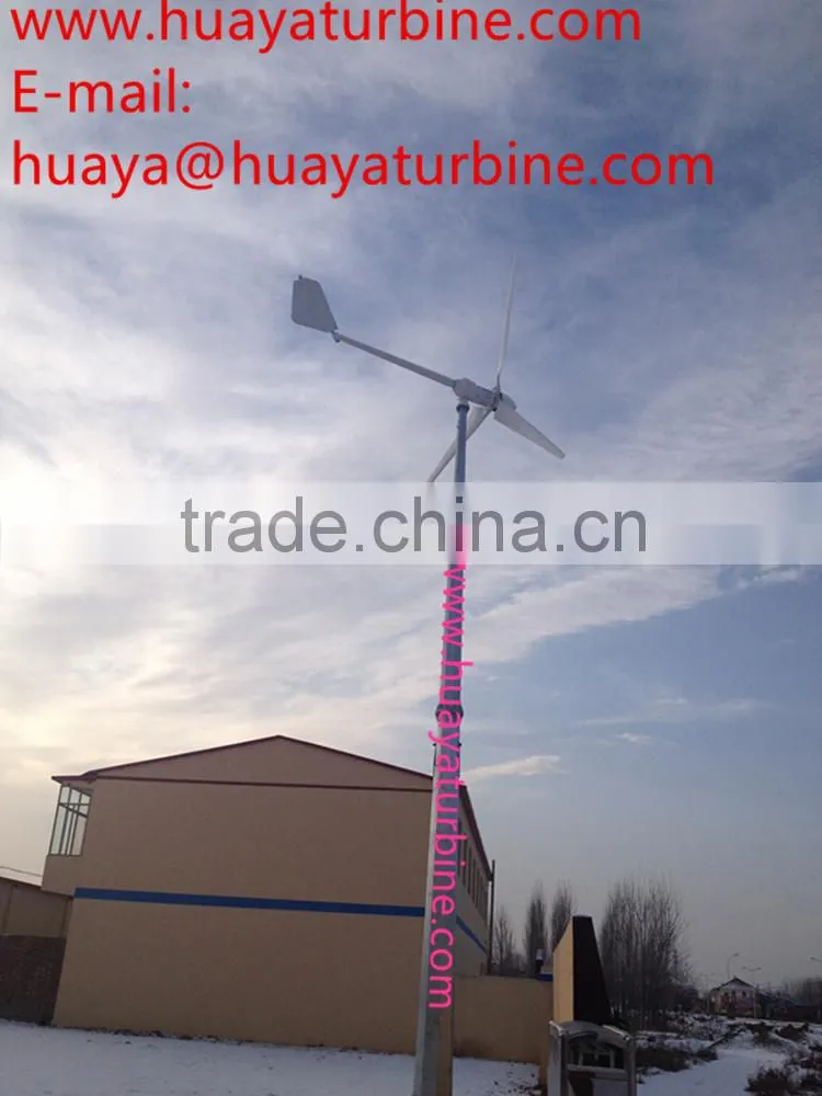 HENRYD! 6kw wind turbine generator with windmill generator for 120v 240v 380v wind power generator system