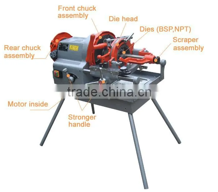 RIGID pipe threading machine R2