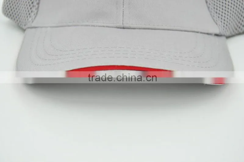 Trade Assurance New Arrival Custom Logo Fitted Net Baseball Cap With Sanwich