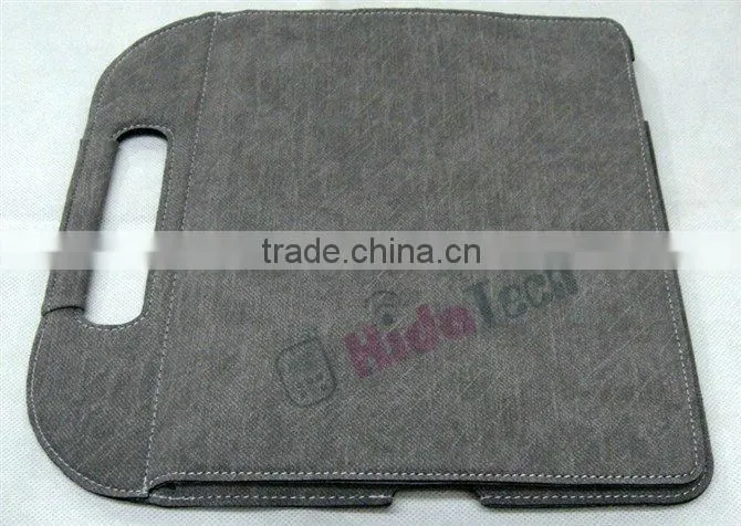 ultrathin leather bag case,for apple ipad 3 ipad3 case,handbag Leather Case High quality with stand leather cover case