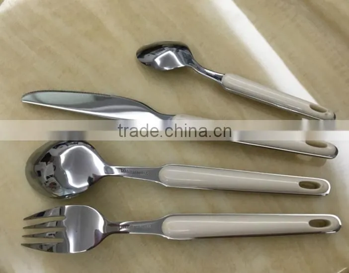 Junzhan Factory directly sell plastic handle cutlery sets high quality