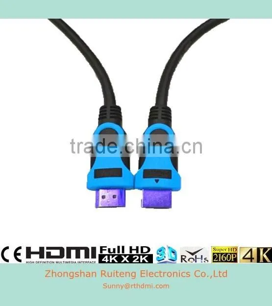 V2.0 colorful low price HDMI Cable with Ethernet from 0.5-40m support 3D and 4K