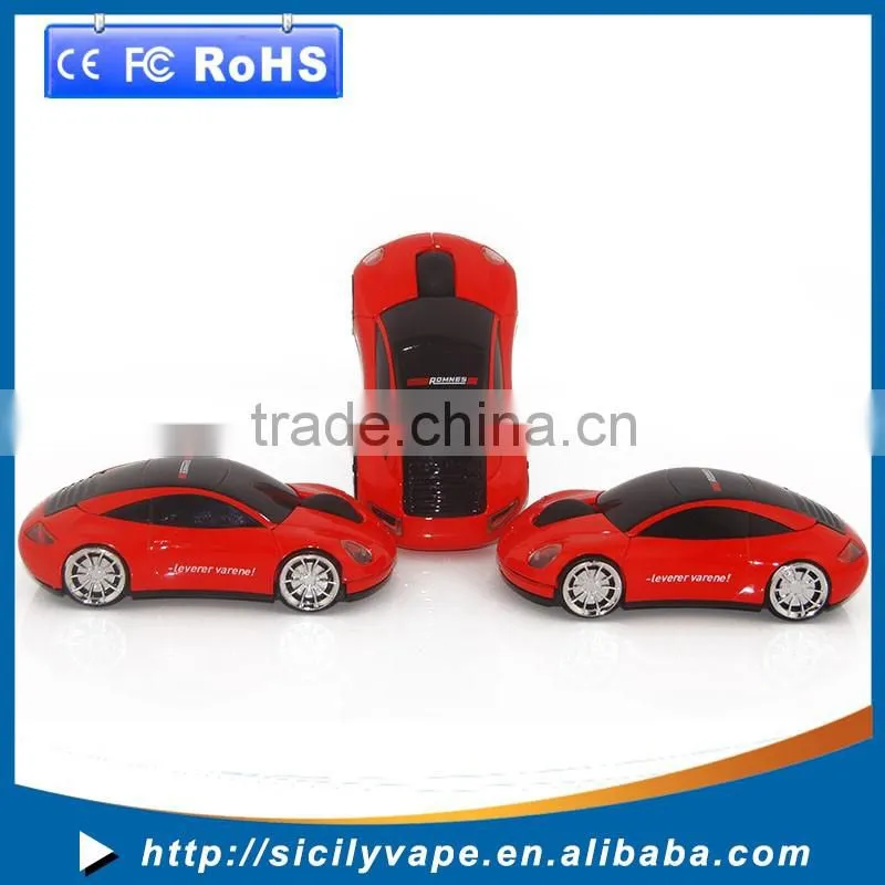 3D Car Shape 2.4G Mouse Wireless Optical Mice USB Receiver for PC Laptop