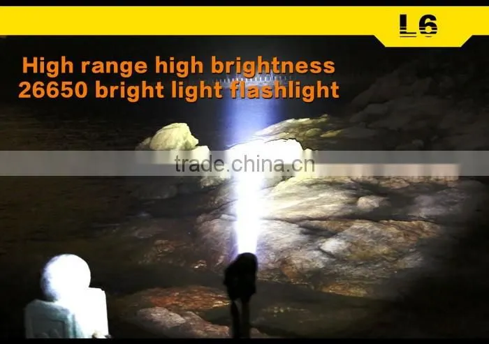 1100lumen 10W L6 T6 Waterproof Camping Flashlight Rechargeable LED Hurricane Lantern Torch Light