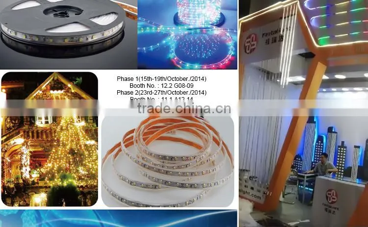 Colors LED light curbs for road side pavement