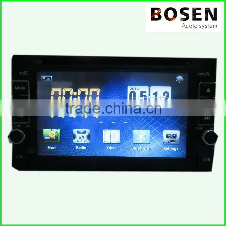 car dvd player with Navigation system wholesale price 6.2 inch touch screen