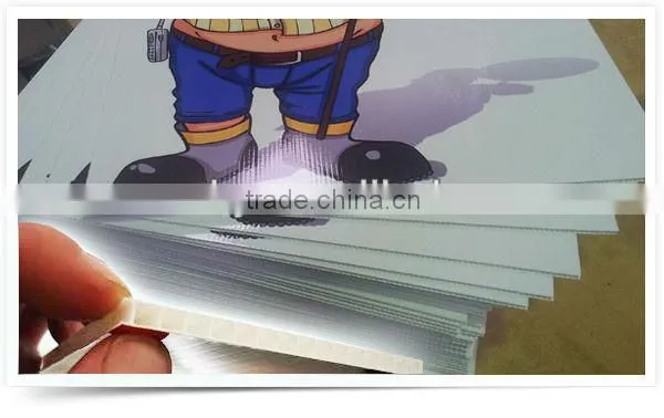 polypropylene corflute sign /plastic corrugated corflute sheet