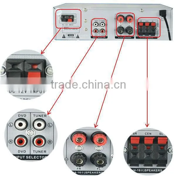 AV368SD free sample amplifier mobile signal booster amplifier
