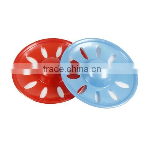 New Design Funny Plastic Frisbee pet training toy blue color