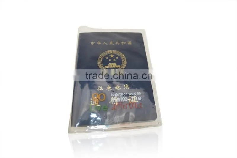 Custom Plastic Passport Protective Sleeve