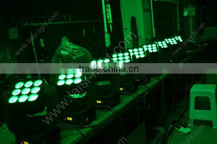 9pcs LED beam matrix light 9*10W sharpy beam moving head light/RGBW beam moving light