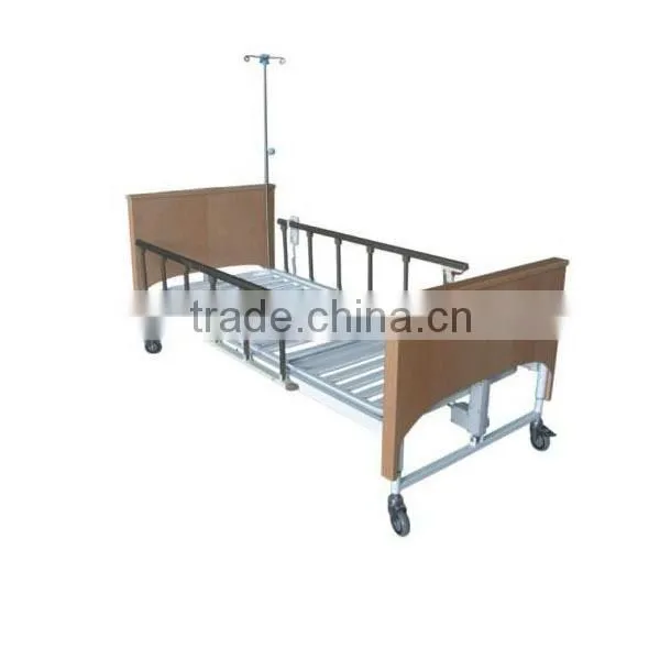 HH634 3-function home care beds with I.V pole