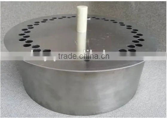 test pans/vessel for induction hob element