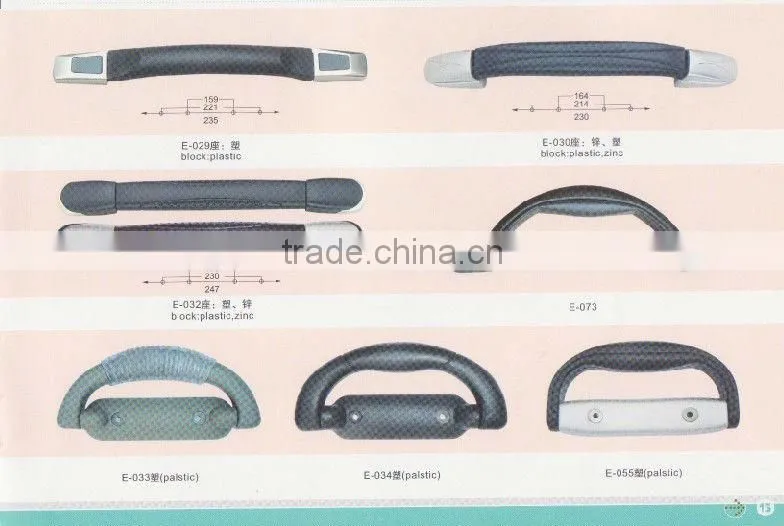 Competitive plastic luggage strap handle for suitcase