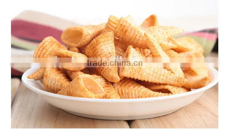 Industrial Corn Bugles Chips Processing Line