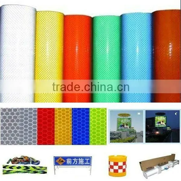 Tearable & printable High Intensity Grade reflective film ten years warranty (imported surface film),solar reflective film