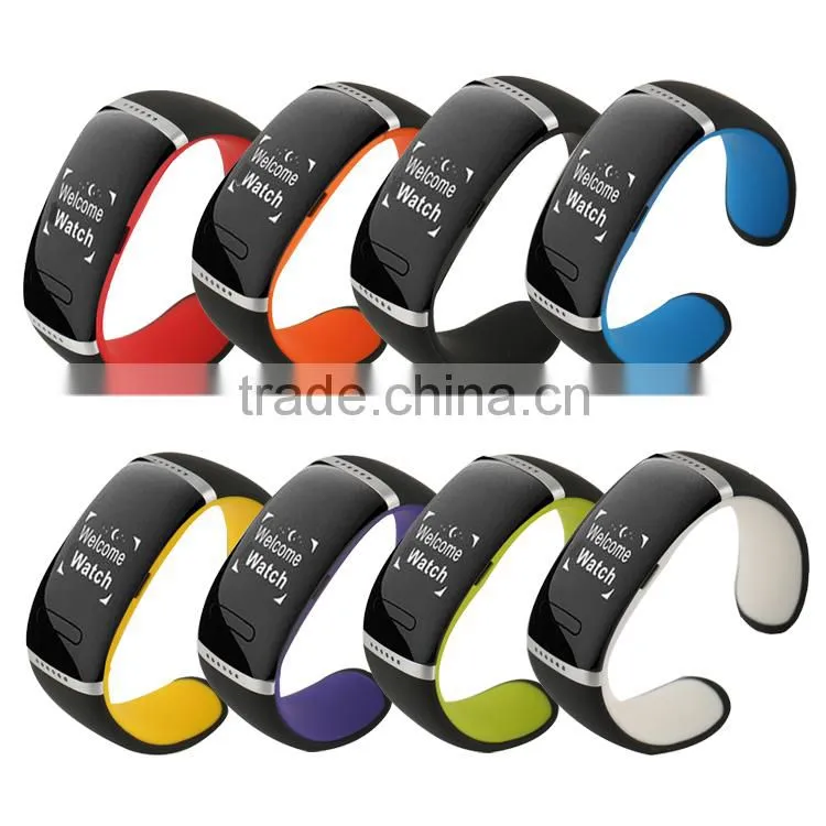New Stylish Intelligent Bluetooth Watch Smart Watch Bluetooth LED Display Digital Bluetooth Bracelet Watch