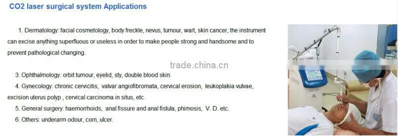 15W Portable CO2 Laser Medical Machine