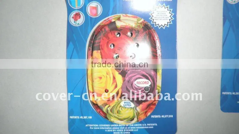 Promotional Voice Recording Sticker as gifts