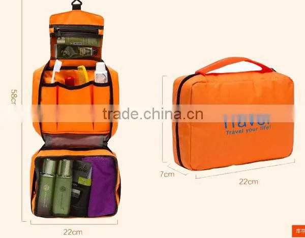 High quality hanging cheap travel toiletry bags