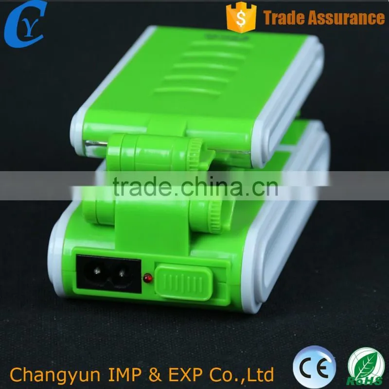 Green Plastic Office Reading Lamp Modern Fashion Led Table Lamp