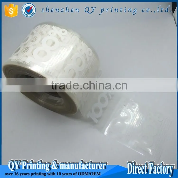 High quality private label,beverage label,packaging private label