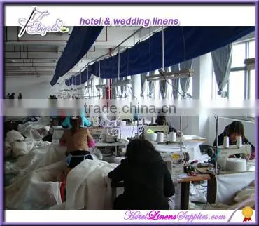 cheap hookless curtains for hotels, motels in stripe pattern in different solid colors