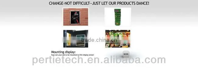 easy operated epaper display product for indoor shelf label display