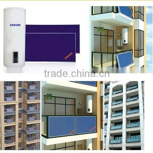 Stainless steel factory price flat plate solar energy collector