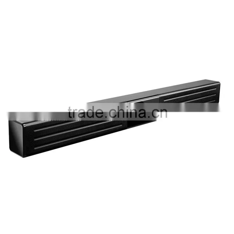 Aux in/Optical/USB/Bluetooth soundbar,hifi soundbar speaker for home theatre system with bass