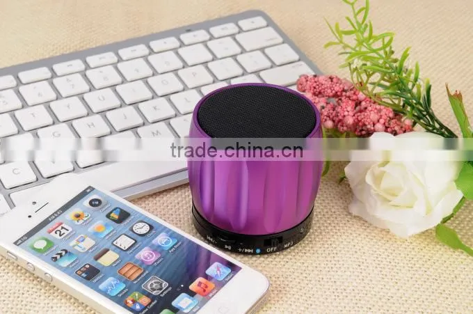 Wireless mini portable bluetooth speaker with usb charger, compatible with all smart phone and majority of digital equipments