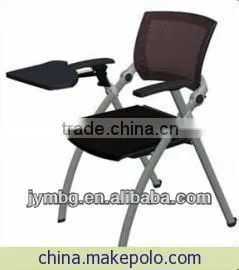 School chair with writing tablet