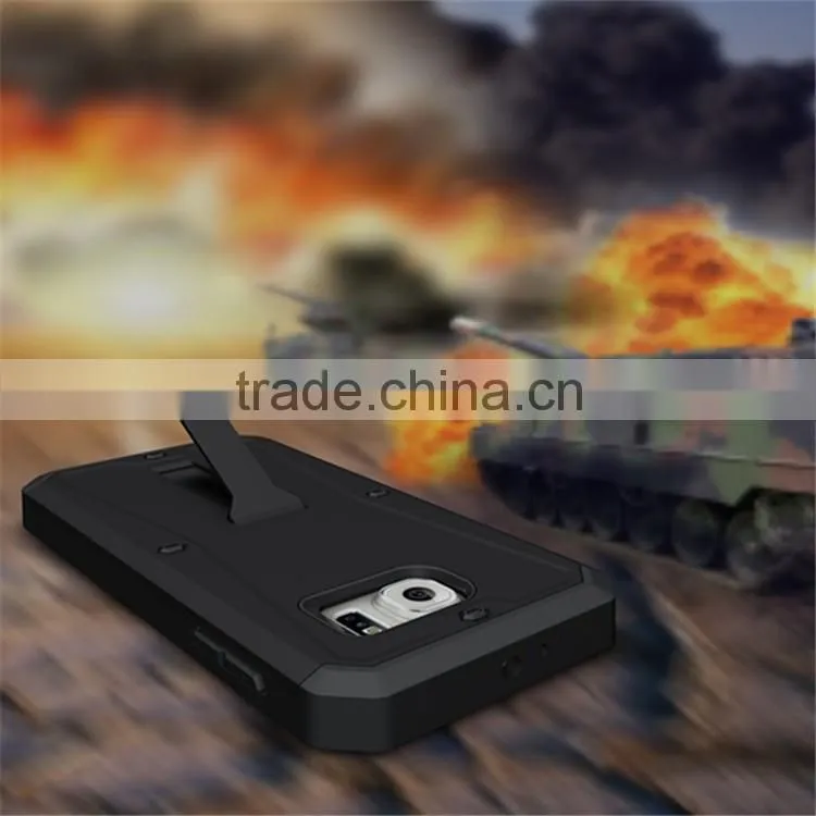 Best selling factory price armor cell phone case for samsung galaxy s6