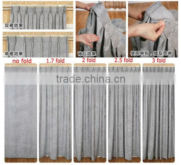 2014 china wholesale ready made curtain,crystal glass curtain finials for curtain rods