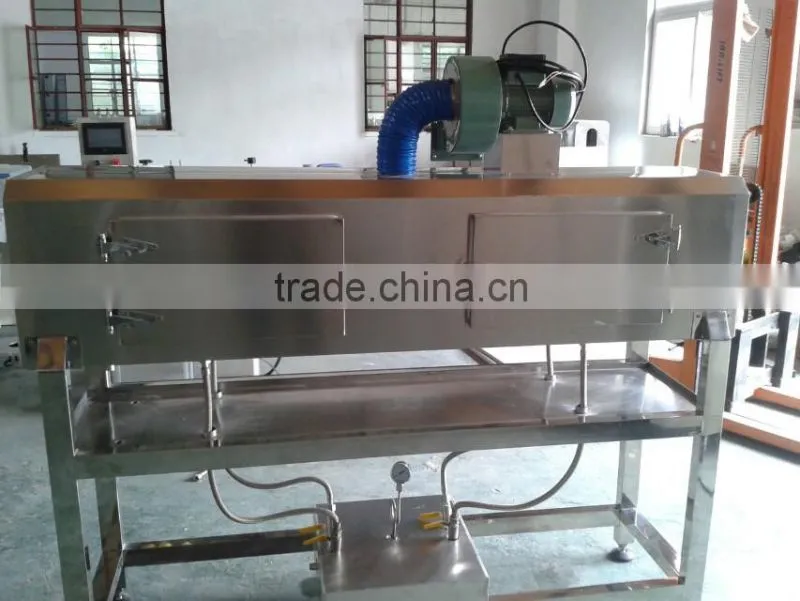 Steam/Electic shrink sleeve label machine for water/juice/milk bottles