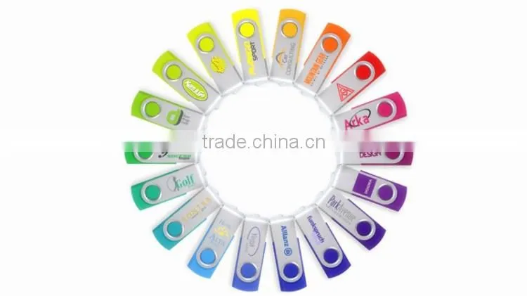 OTG usb flash drive, wholesale Swivel style full capacity pen drive