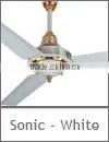 56" Sonic Green Color Electric Ceiling Air Cooling Fan