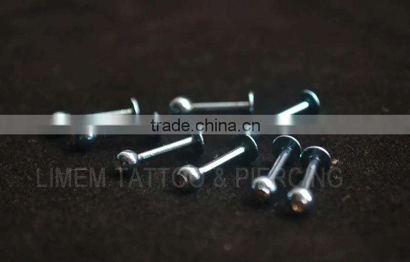 fake industrical piercing jewelry-GL10011-eyebrow jewelry-adhesive piercing jewelry