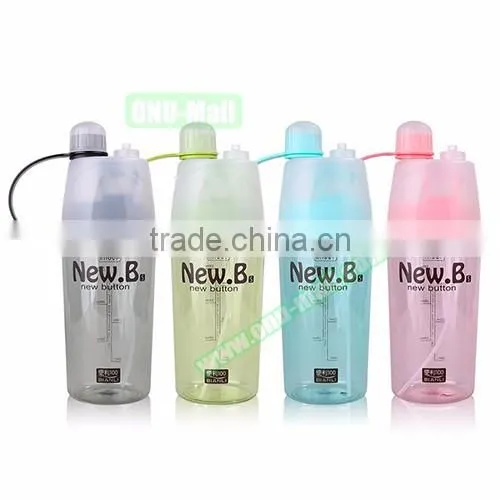 BPA Free Sport Drinking and Misting Spray Water Bottle, Outdoor Sport Drinking Bottle