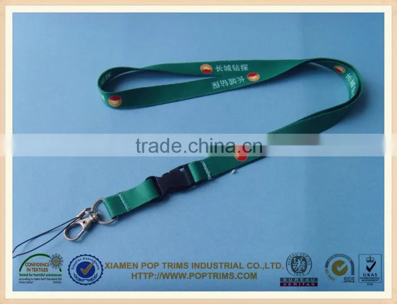 double face polyester coustom design lanyard
