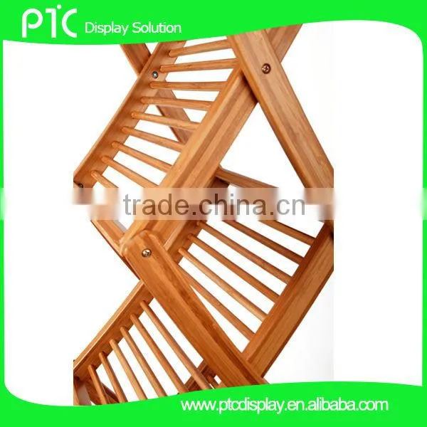 Wood brochure holder, bamboo material